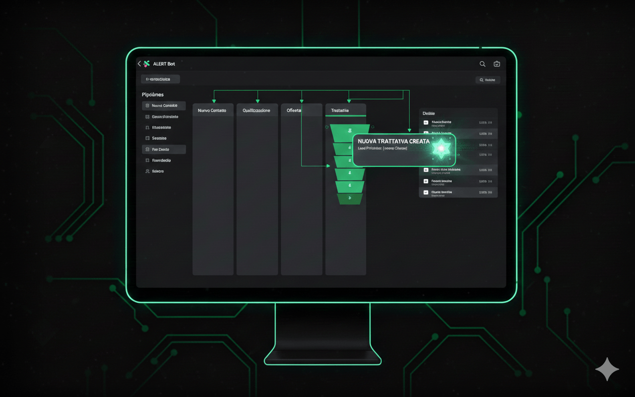 Creazione trattativa su CRM per nuovo lead prioritario